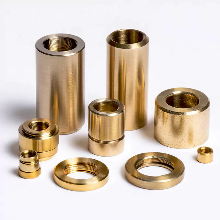 CNC-Fräskomponenten aus Messing
